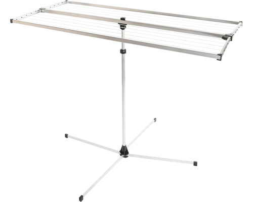 Séchoir à linge avec pied pour intérieur et extérieur