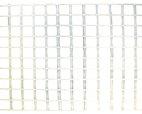 Tissu universel résistant aux alcalis 105 g/m² 7,5x7 mm blanc 10 x rouleaux d'1 m = 10 m²