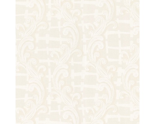 Papier peint avec motif floral et éléments graphiques