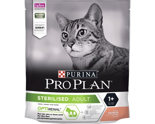 Pro Plan Trockenfutter für Katzen PURINA Sterilisiert mit Lachs 400 g