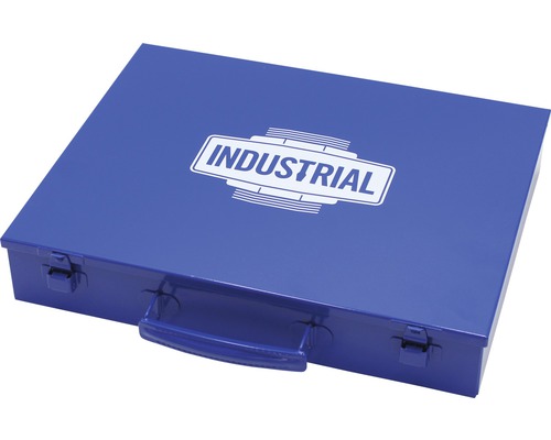 Boîte en acier Industrial Taille 3 272 x 60 x 344 mm bleu