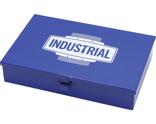 Boîte en acier Industrial Taille 2 174 x 55 x 272 mm bleu