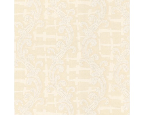 Papier peint avec motif floral et motif croisé