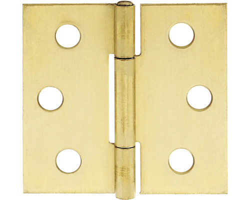 Türscharnier aus Metall mit Befestigungslöchern