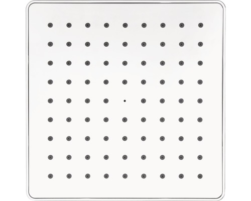 Quadratischer Duschkopf mit mehreren Düsen