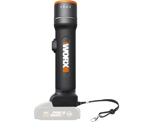 Worx Akkulampe LED 20V WX027.9 4-in-1 ohne Akku und Ladegerät