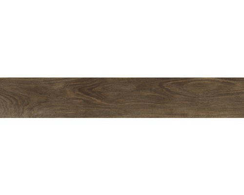 Wand- und Bodenfliese Tradizione bruno 7.5x45 cm Holzfliese mit Holzoptik