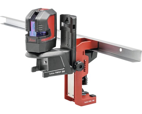 Leica Twist 360 Linienlaser mit UAL 130 Universalhalterung