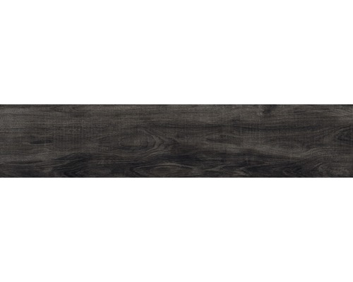 Wand- und Bodenfliese Tradizione nero 7.5x45 cm