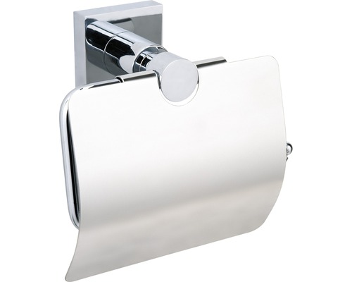 tesa Toilettenpapierhalter HUUK mit Deckel chrom