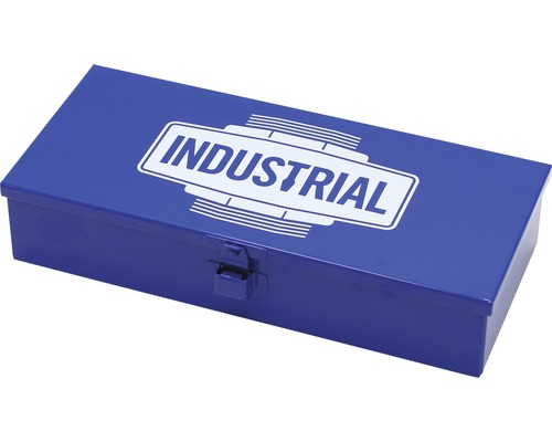 Boîte en acier Industrial Taille 1 118 x 55 x 272 mm bleu
