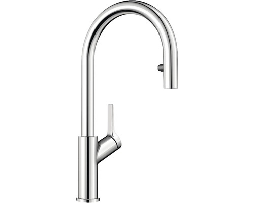 Robinetterie de cuisine haute pression Blanco CARENA-S Vario chrome galvanisé 521356