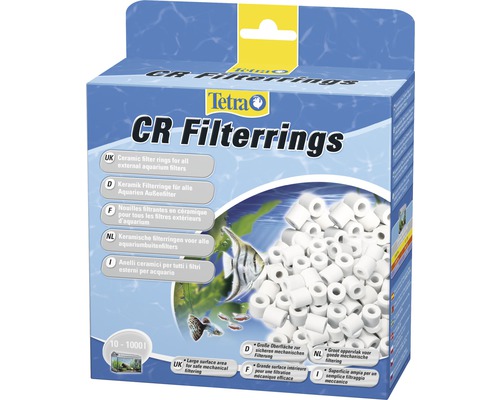 Anneaux filtrants en céramique Tetra CR 2500 ml Tetra CR Filterrings pour tous les filtres extérieurs d''aquarium dans un emballage