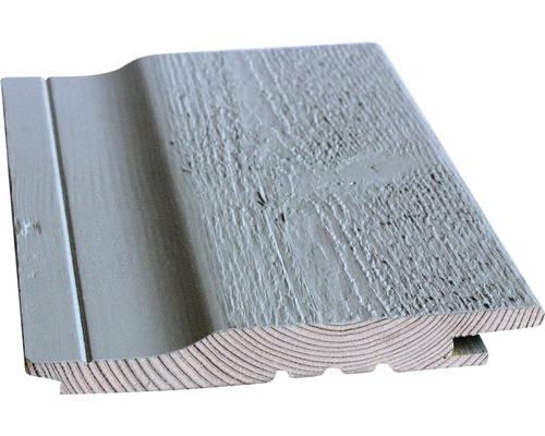 Fassade Stulpschalung Fichte A endlos gletscherblau behandelt 19x145x4150 mm