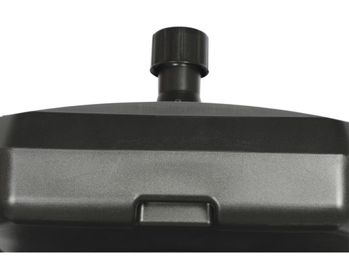 Vue détaillée d''un robot tondeuse