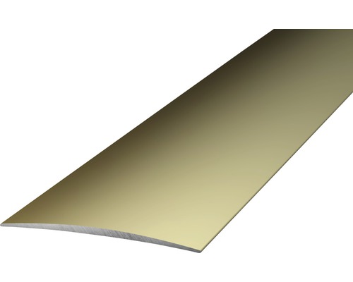 Übergangsprofil Alu Edelstahl matt selbstklebend 40 x 2700 mm