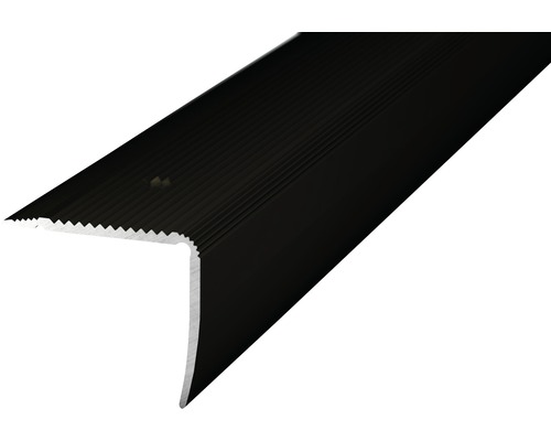 Treppenkantenprofil Alu bronze gelocht 35 x 30 x 2500 mm-0