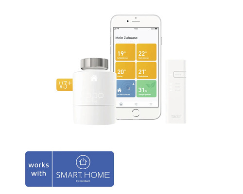 Thermostat intelligent de radiateur tado° - Kit de démarrage V3+