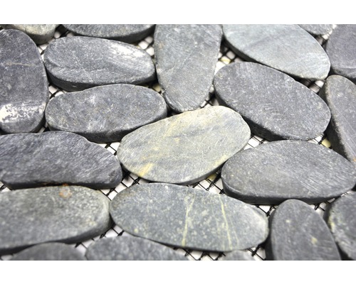Tapis de mosaïque en galets de rivière en pierre naturelle