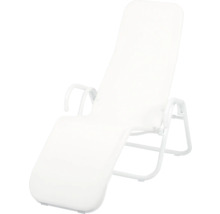 Chaise longue avec accoudoirs pour l''extérieur