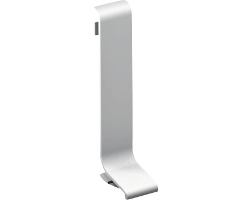 Verbinder für Alu-Sockelleiste silber 11x40 mm (1 St.)