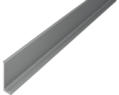 Plinthe Prinz aluminium titane 11x40x2700 mm Profilé d''angle en métal