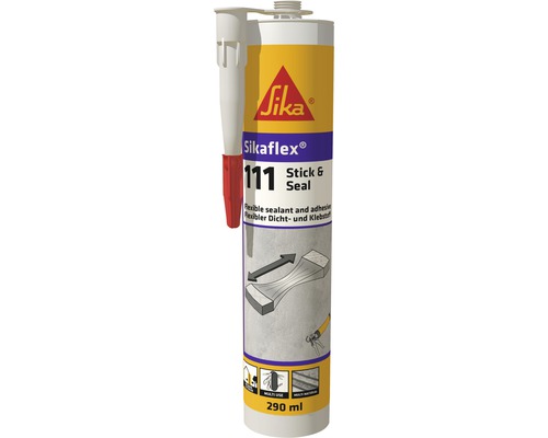 Sikaflex®-111 Stick & Seal betongrau 290 ml