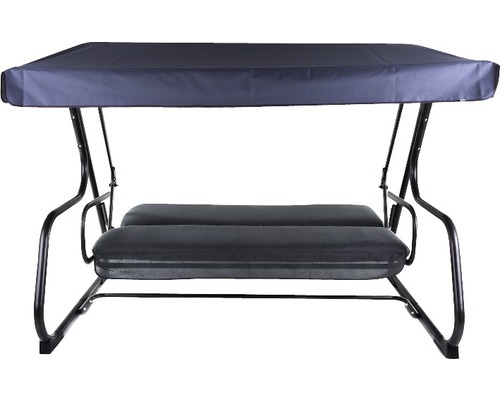 Gartenschaukel mit Dach und zwei Sitzkissen