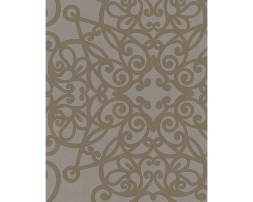 Vliestapete 58605 Catania Ornamental braun Tapete mit ornamentalen Mustern