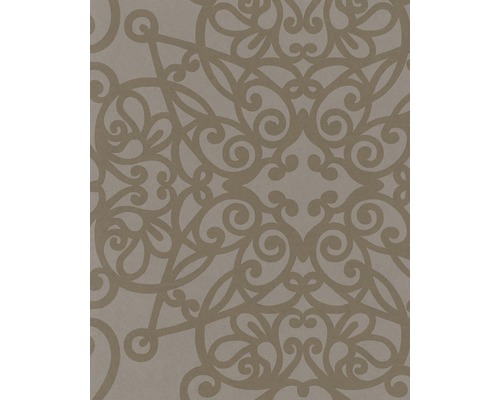 Papier peint intissé 58605 Catania Ornemental marron