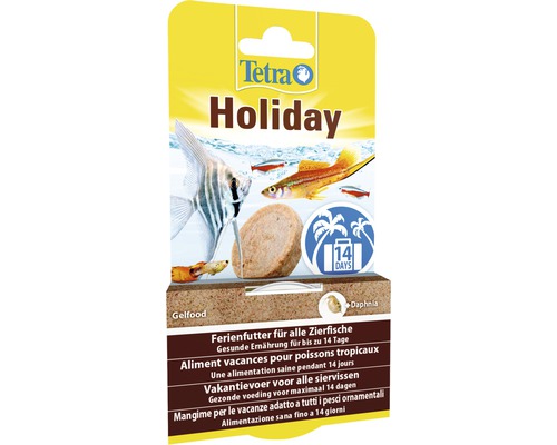 Tetra Holiday Aliment vacances pour poissons tropicaux, une alimentation saine pendant 14 jours