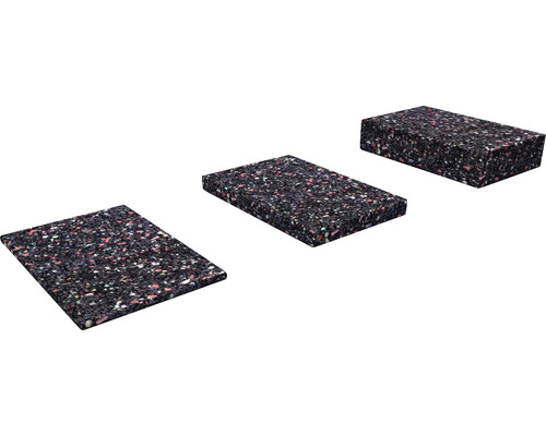 Dämmplatten aus Recyclingmaterial in verschiedenen Dicken