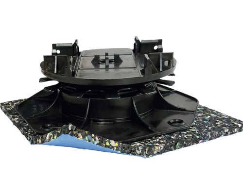 Terrassenlager mit Dämmmatte für Terrassenbau