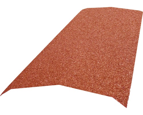 Faîtière EASY-Pan granulé rouge 900 x 324 mm (longueur utile 810 mm)