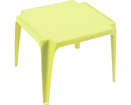 Table en plastique pour enfants 56x52x44 cm verte