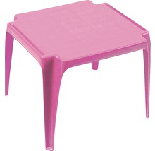 Table carrée en plastique