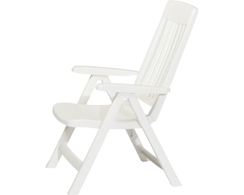 Gartensessel aus Kunststoff mit Armlehne