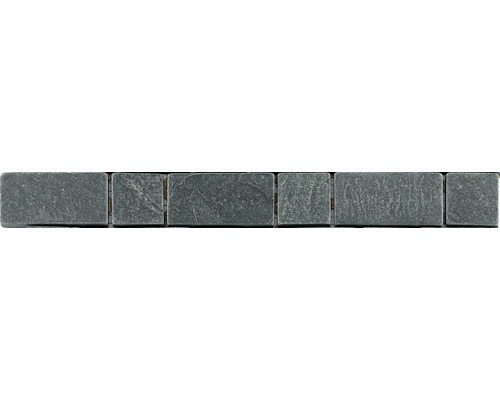 Frise en pierre naturelle CM-57117 gris 30.5x3.3 cm Masses d''équilibrage de pneus en acier