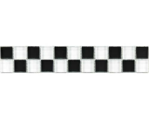 Bordüre GL-52501 schwarz 29,8x4,8 cm