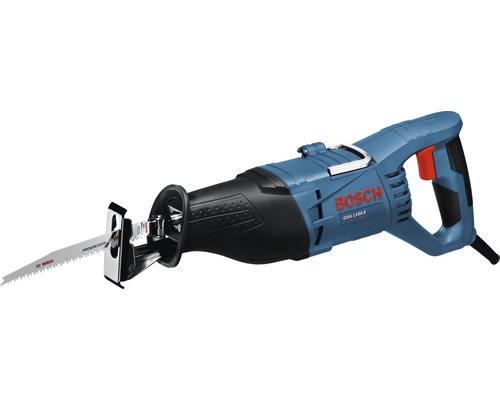 Bosch Professional Säbelsäge GSA 1100E inklusive Sägeblätter mit CH Stecker