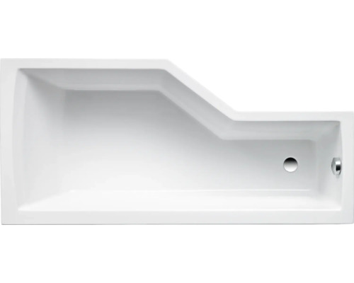 Badewanne OTTOFOND Clip 80 x 160 cm weiss glänzend glatt 979101