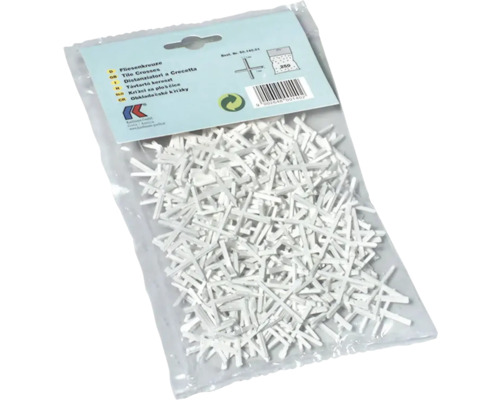 Kaufmann Fliesenkreuze 2,0 mm 250 Stück Kaufmann Fliesenkreuze 2,0 mm 250 Stück