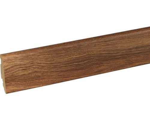Plinthe SKANDOR teck noble FOHS004 FU60L 19 x 58 x 2400 mm Plinthe en bois