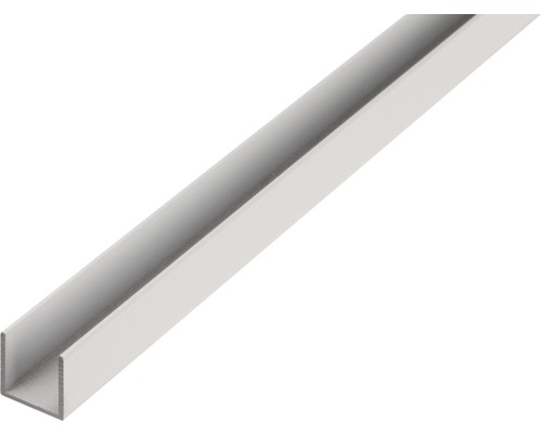 U-Profil Aluminium silber 30 x 20 x 2 x 2 mm 2 m