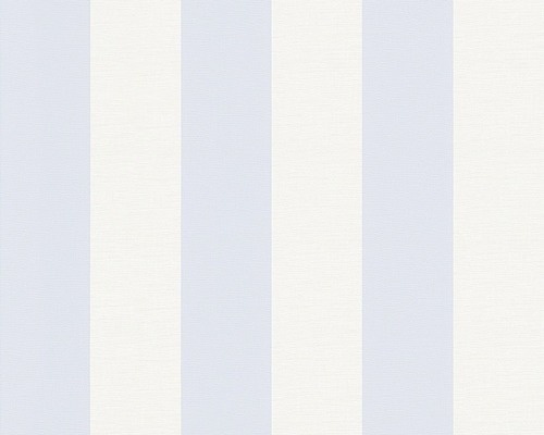 Papier peint intissé 314024 rayures bleu blanc