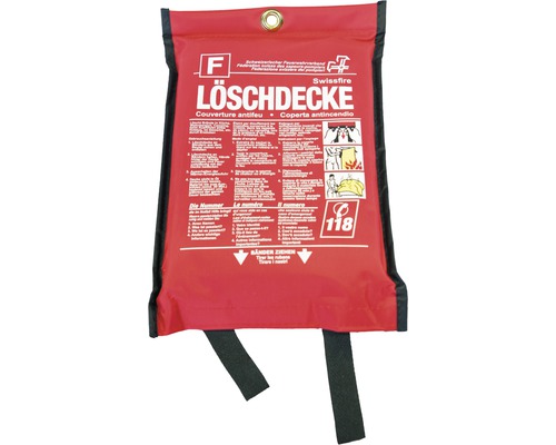 Löschdecke Swissfire 120x140 cm Löschdecke Swissfire 120x140 cm