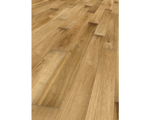 Revêtement de sol en bois posé