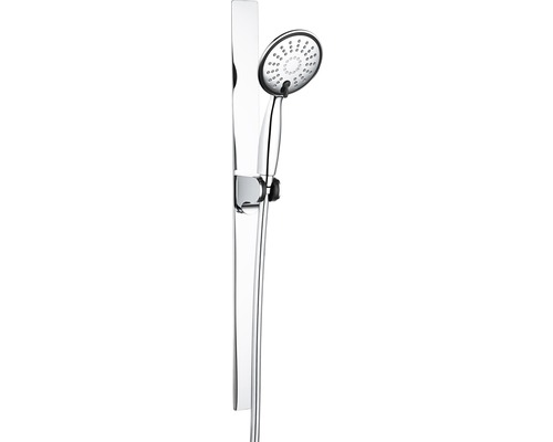 Kit de barre de douche 66,5 cm magnétique chrome-0