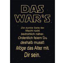 Postkarte Möge das Alter mit dir sein 10,5x14,8 cm