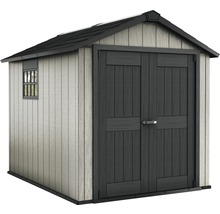 Kunststoffgerätehaus Keter Oakland 759 mit Fussboden 229 x 287 cm grau